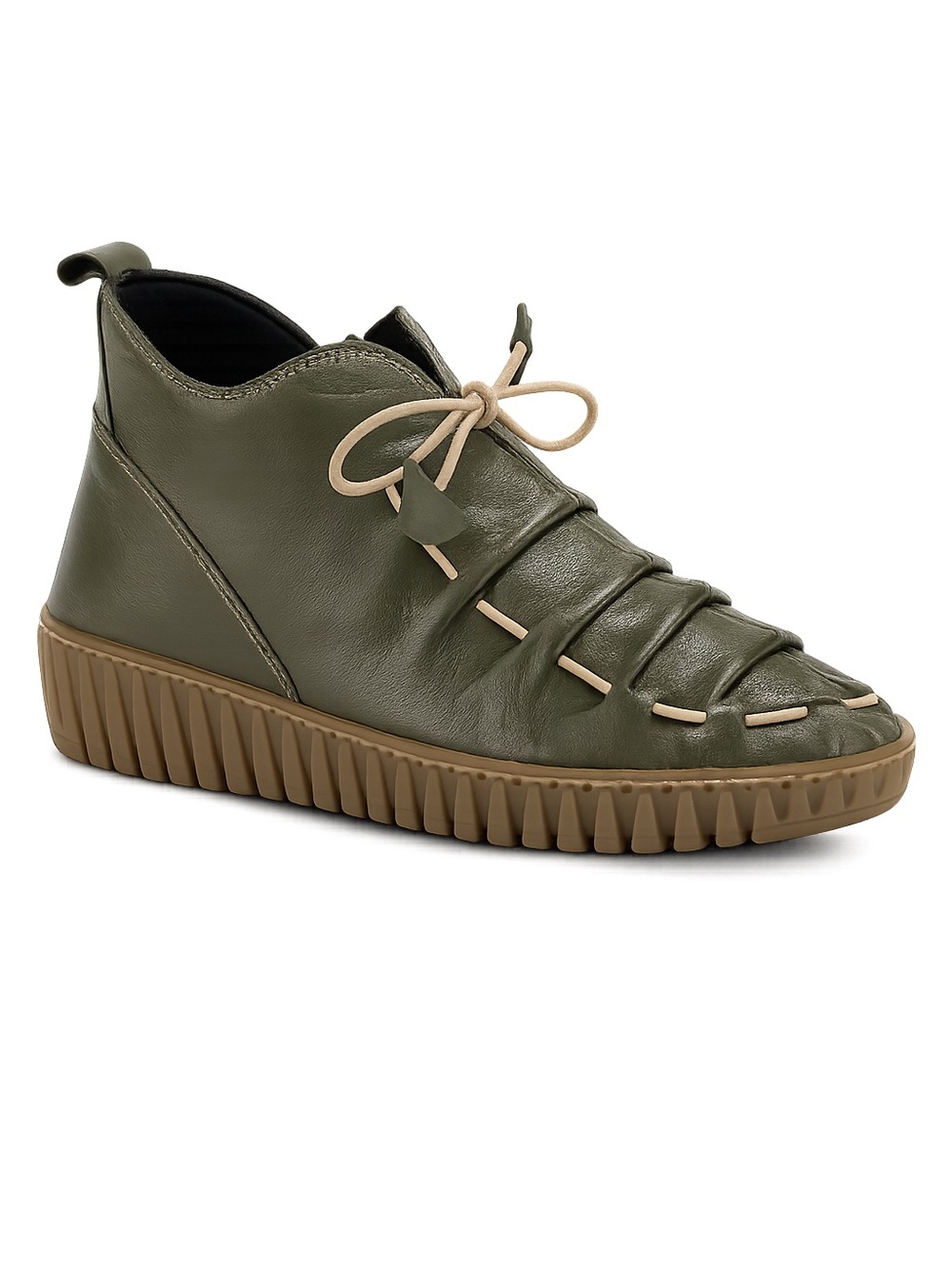 Spring Step Nespea in Olive Green - Size 38